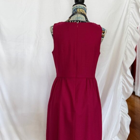 J. Crew Raspberry Dress - Picture 2 of 3